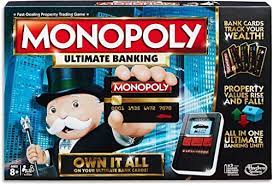 Then, remove the card when you see their balance has increased. Buy Monopoly Ultimate Banking Edition Board Game Electronic Banking Unit Multi Color Game For Families And Kids Ages 8 And Up Online At Low Prices In India Amazon In
