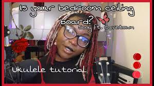 Ceiling lights can also be maintenance intensive, and while i've done that maintenance before i have a living room just like yours, and it's very irksome! Is Your Bedroom Ceiling Bored Sody Ft Cavetown Easy Ukulele Tutorial By Dianent Youtube