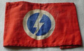 BRITISH UNION of FASCISTS ARMBAND - Mons Military Antiques