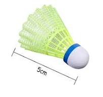 Volant Badminton 6-Pack Colorful Badminton Shuttlecocks - Durable Plastic  Feathers For Sport Training & Outdoor Play Colorful Plastic Badminton Birds  ...