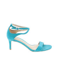 Details About Via Spiga Women Blue Heels Us 8