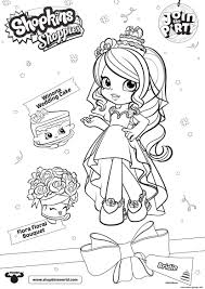 Shoppies is a shopkins doll line that was originally released in october 2015. Shopkins Doll Bridie 1 Coloring Pages Printable