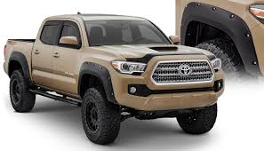 The 2019 toyota tacoma pickup truck has its work cut out for it, and we're not just talking about how its owners may use it. Fender Flares Bushwacker Toyota Tacoma 16 18