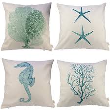 Shams, decorative pillows one kings lane, decorative pillow shams king size, decorative pillows luxury, decorative pillows large, decorative pillows london, decorative pillows los angeles, decorative pillows living room, decorative pillows lavender, decorative pillows leather sofas. Hosl Ocean Park Theme Decorative Pillow Cover Case D 18 X 18 Square Shape Ocean Beach Sea Print Green Starfish Seahorse Voyage Four Piece Background Is Not White Buy Online In Andorra At Andorra Desertcart Com Productid 3329154