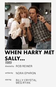 When Harry Met Sally Minimalistic Movie Poster By Rias Pinterest In 2020 When Harry Met Sally Sally Movie Harry Met Sally