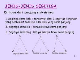 Maybe you would like to learn more about one of these? Segitiga Bidang Datar Yang Dibatasi Oleh Tiga Garis Lurus Dan Membentuk Tiga Sudut Ppt Download