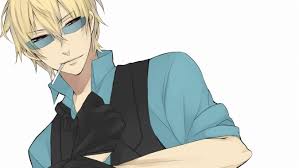 Anime boy with long blonde hair drawing anime collection. Anime Blonde Guy With Glasses Smoking 2048x1152 Download Hd Wallpaper Wallpapertip