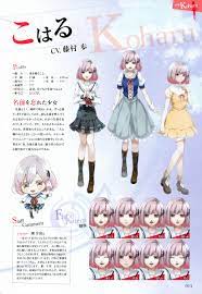 koharu norn9 1960921 anime character design anime funny anime