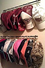 15 Dollar Store Closet Hacks If You Have Way Too Much Shit Diy Hat Rack Baseball Cap Organization Closet Hacks