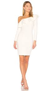 Likely Georgina Dress In White Revolve White Cocktail Dress Cocktail Dresses With Sleeves Little White Dresses