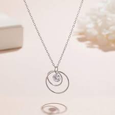 But in order for that to happen, you need the right kind of jewelry. 21st Birthday Gifts For Her Sterling Silver Infinity 2 Circle Necklace For Daughter Birthday Gift