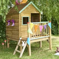 Maisonnette Enfant Bois Traite Winny Sur Pilotis Cabane Bois Enfant Maisonnette Enfant Maisonnette En Bois