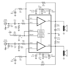 Lm 4780 Stereo Amplifier Circuit Diagram Audio Amplifier Electronics Circuit Amplifier