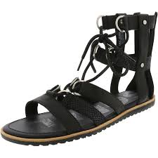 Women S Sorel Ella Lace Up Gladiator Sandal Walmart Com