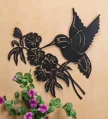 Maybe you would like to learn more about one of these? Hummingbird And Flower Silhouette Metal Wall Art Wind And Weather
