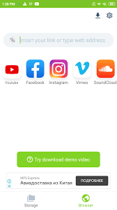 Add savefrom.net/ or sfrom.net/ before the url and press enter. Download Savefrom Downloader 2 1 4 For Android