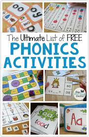 the ultimate list of free phonics activities this reading mama