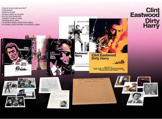Dirty Harry Limited Collectors Edition 4K Ultra HD + Blu-Ray (Warner B –  The Atomic Movie Store
