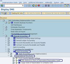 asset accounting configuration steps in sap asset