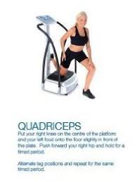 medicarn vibration plate exercises poster vibration plate