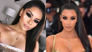 Un webzine féminin où l'on parle beauté (astuces, nouveautés produits, maquillage kim kardashian tweets to kanye west 'wish you were here' during met gala. Kim Kardashian West Met Gala 2018 Makeup Tutorial Sarahy Delarosa Youtube