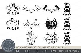 Download Pet Svgs Bundle Cat Mom Dog Mom Fur Mom Svgs 387745 Svgs Design Bundles