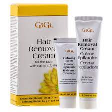 You may get a chemical skin burn. Gigi Hair Removal Cream For The Face 1 Oz Calming Balm 5 Oz Walmart Com Walmart Com