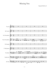 It's kinda hard with you not around know you're in heaven smiling down watching us while we pray for you every day we pray for you 'til the day we meet again in my heart is where i'll keep you, friend I Ll Be Missing You Sheet Music For Trombone Tuba Trumpet Clarinet More Instruments Mixed Quintet Musescore Com