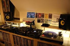 How To Create A Professional Dj Booth From Ikea Parts Dj Techtools Dj Booth Home Studio Music Dj Room