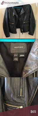 Mango Genuine Leather Jacket Genuine Leather Jackets Leather Jacket Jackets