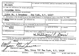 If you are a citizen who has not recently moved you will get a registration card on or about your 18th birthday. William Pelham Barr S Selective Service Draft Card And Selective Service Classification Ledger National Archives