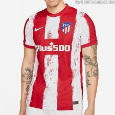Club atlético de madrid, s.a.d., commonly referred to as atlético madrid in english or simply as atlético or atleti, is a spanish profession. Atletico Madrid 21 22 Home Kit Released Footy Headlines