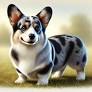 Blue Merle Corgi from www.facebook.com