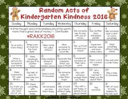 Random Acts Of Kindergarten Kindness Teaching Kindness Kindergarten Teaching
