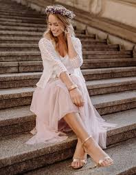Constant Love Tull Rock Midi Soft Rose Tullrock Kleid Hochzeitsgast Kleider
