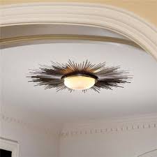 Sunburst Flushmount Light Fixture