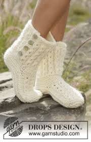 These great unisex knitted slippers are designed by janis frank over at kween bee and me. Knitting Patterns Galore Socks Slippers 115 Free Patterns
