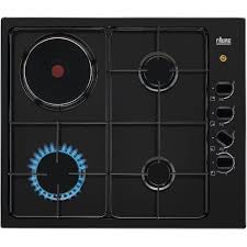 Plaque De Cuisson Mixte 3 Gaz 1 Electrique Achat Vente Pas Cher
