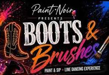 Boots & Brushes - Paint, Sip & Line Dancing