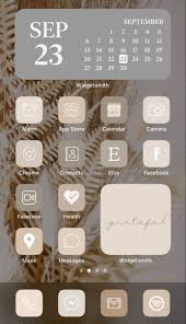 Aesthetic Ios 14 Iphone Home Screen Layout Inspiration App Icon Pack Pink Mauve Neutral In 2020 Iphone Home Screen Layout Homescreen Iphone Iphone App Design