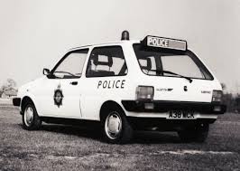 Black And White Police Car Uk Lancashire Constabulary Austin Metro Police Cars British Police Cars Metro Police