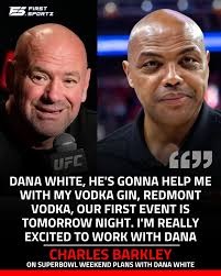Charles Barkley has plans with Dana White