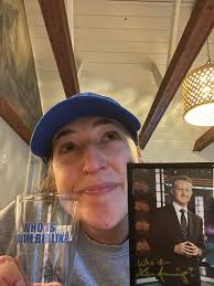 I have all my necessary gear to watch the Jeopardy! Tournament of  Champions, including my prized signed and framed obligatory photo of Ken  Jennings. Catch tonight's #JeopardyToC exhibition game!!!