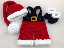 The unicorn outfit ended up being used on my best friend's child just weeks later, and we both still cherish it to this day. Crochet Christmas Baby Outfit