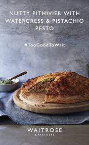 Nutty Pithivier Recipe From Waitrose Partners Recipes Waitrose Food Pistachio Pesto