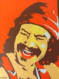 Cheech and Chong "BROWNIE" poster Billy Perkins 18 x 24 original screen  print