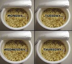 Eating Ramen Noodles Five Times A Week College Memes Scholarships For College College