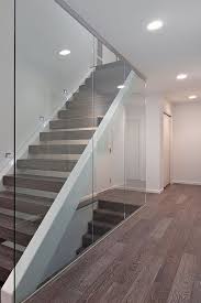 Replace Old Fashioned Banisters With Modern Panels Of Glass Br X Modern Stairs Glass Stairs Stairs Design