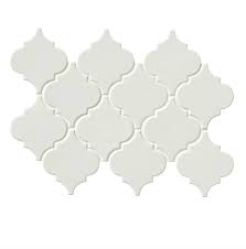 Stilmix küche in nashville — houzz. Whisper White Arabesque Ceramic Mosaic Tile Kitchen Bathroom Shower Wall Backsplash Accent Wall