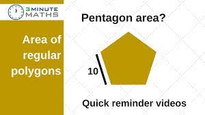 Maybe you would like to learn more about one of these? Area Of A Pentagon With Regular Sides Gcse Maths Level 6 Youtube
